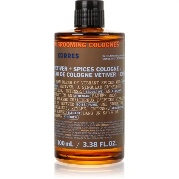 Korres Korres Athenian Grooming kolonjska voda za moške 100 ml