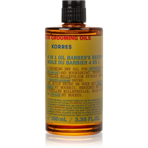 Korres Korres Athenian Grooming suho olje za brado 100 ml
