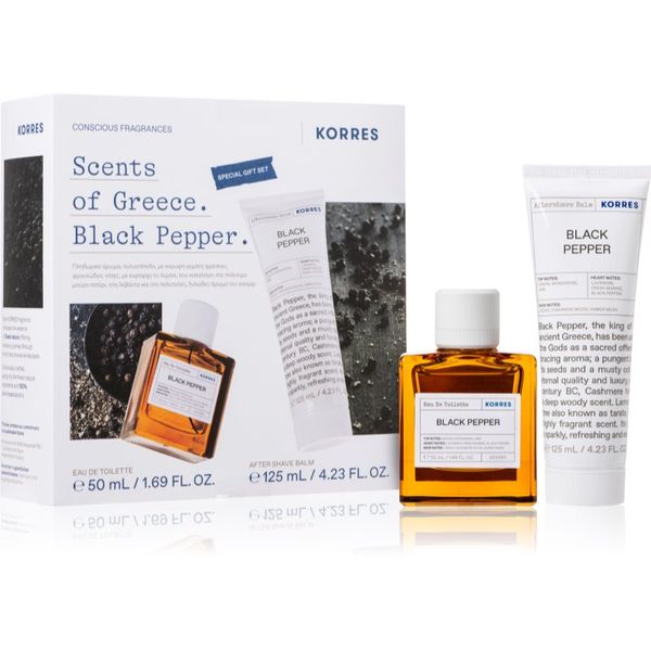 Korres Korres Black Pepper darilni set za moške