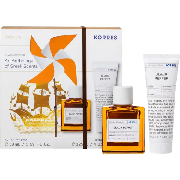 Korres Korres Black Pepper darilni set za moške