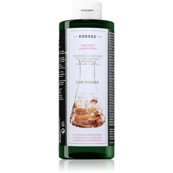 Korres Korres Cystine & Glycoprotein krepilni šampon proti izpadanju las 400 ml