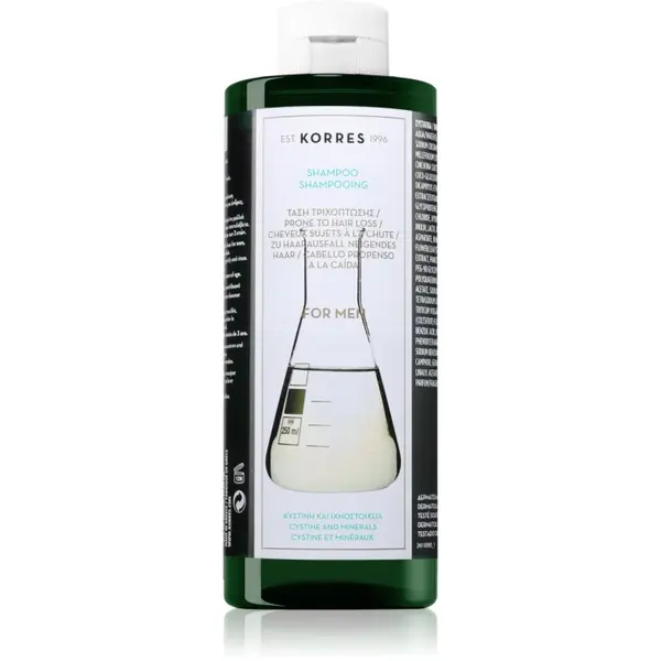 Korres Korres Cystine & Minerals šampon proti izpadanju las za moške 400 ml