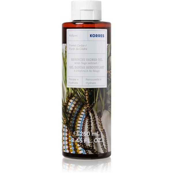 Korres Korres Forest Cedar osvežujoč gel za prhanje 250 ml