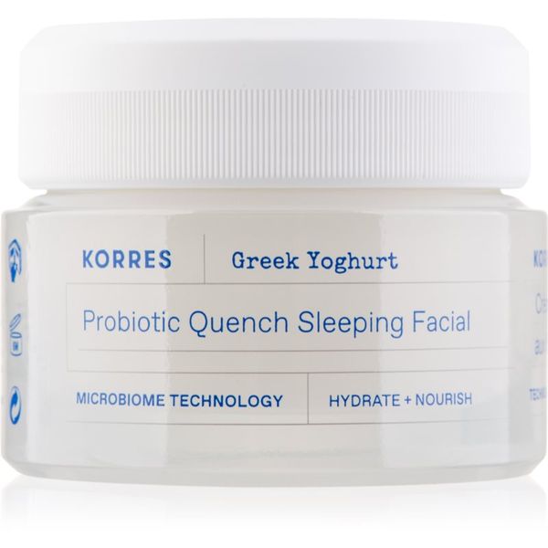 Korres Korres Greek Yoghurt hranilna nočna krema s probiotiki 40 ml