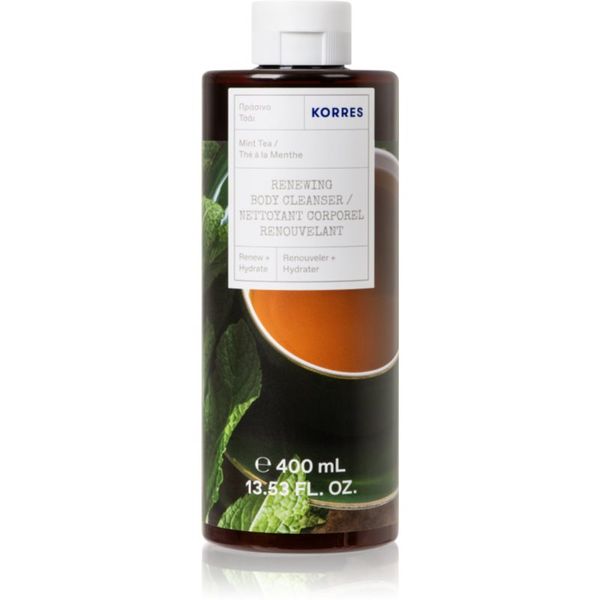 Korres Korres Mint Tea osvežujoč gel za prhanje 400 ml