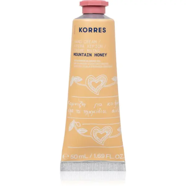 Korres Korres Mountain Honey vlažilna krema za roke z mandljevim oljem 50 ml