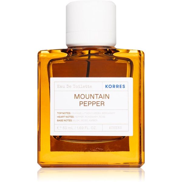 Korres Korres Mountain Pepper toaletna voda uniseks 50 ml