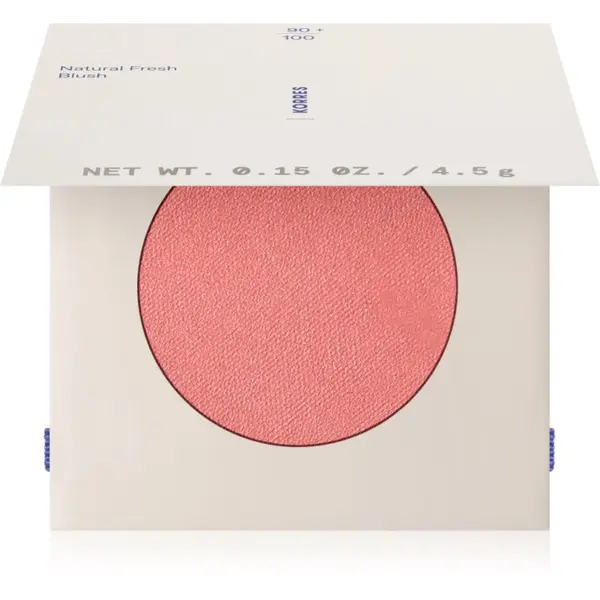 Korres Korres Natural Fresh Blush kompaktno rdečilo odtenek Warm Peach 4.5 g