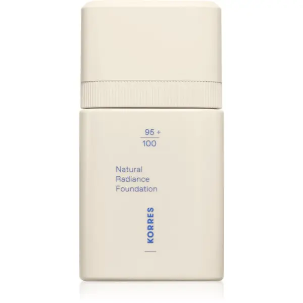 Korres Korres Natural Sheer Foundation lahki tekoči puder za naraven videz odtenek 03 Tan 30 ml