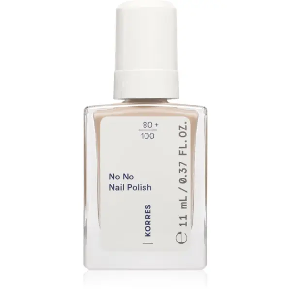 Korres Korres No No Nail Polish negovalni lak za nohte odtenek 34 Sand 11 ml