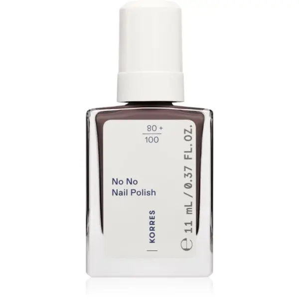 Korres Korres No No Nail Polish negovalni lak za nohte odtenek 36 Taupe 11 ml