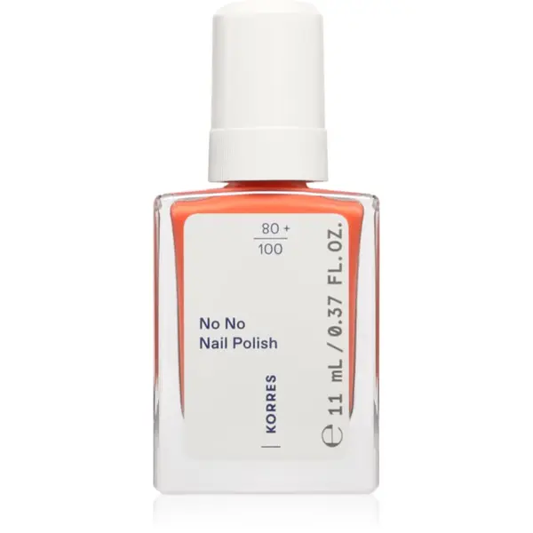 Korres Korres No No Nail Polish negovalni lak za nohte odtenek 43 Summer Peach 11 ml