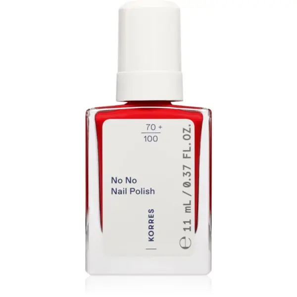 Korres Korres No No Nail Polish negovalni lak za nohte odtenek 51 True Red 11 ml