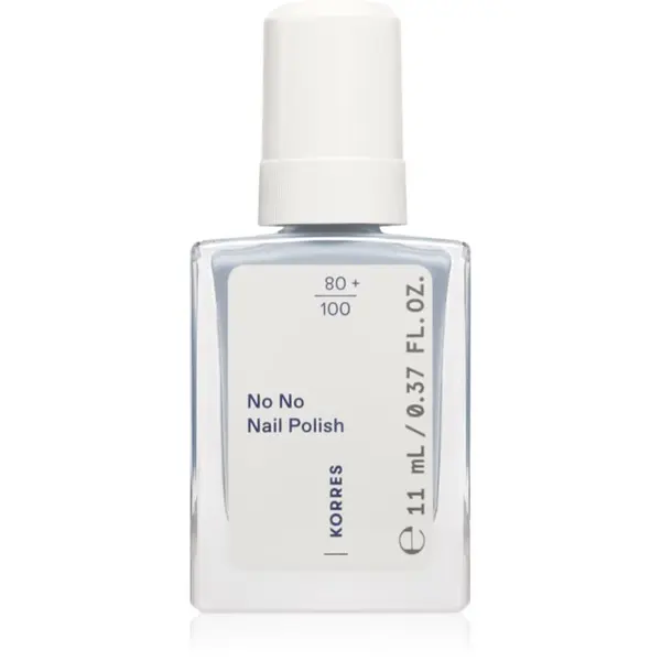 Korres Korres No No Nail Polish negovalni lak za nohte odtenek 72 Pastel Blue 11 ml