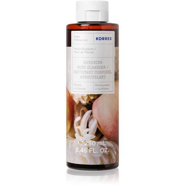 Korres Korres Peach Blossom svež gel za prhanje 250 ml