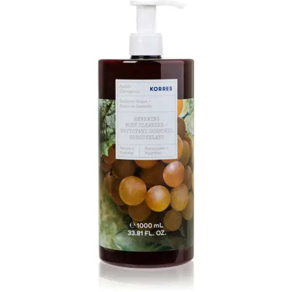 Korres Korres Santorini Grape revitalizacijski gel za prhanje 1000 ml