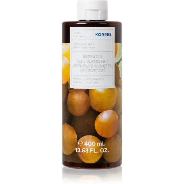 Korres Korres Santorini Grape revitalizacijski gel za prhanje 400 ml
