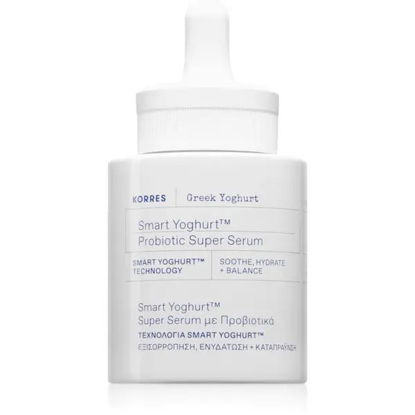 Korres Korres Smart Yoghurt™ Probiotic Super Serum vlažilni serum za obraz s probiotiki 30 ml