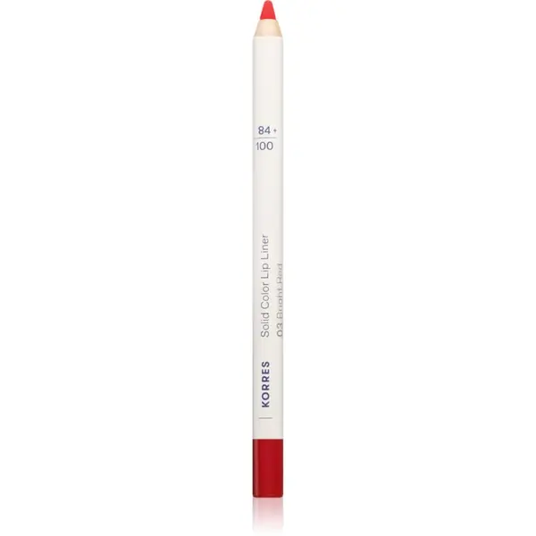 Korres Korres Solid Color Lip Liner črtalo za ustnice odtenek 03 Bright Red 1.2 g