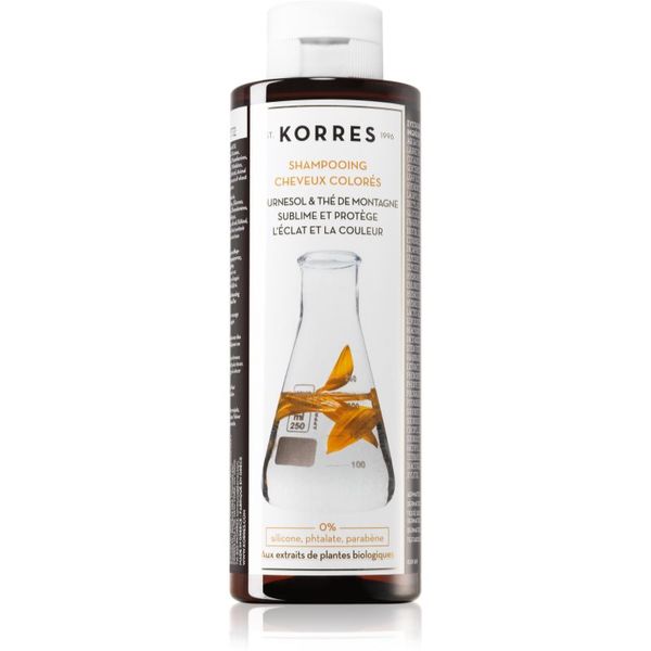 Korres Korres Sunflower and Mountain Tea šampon za barvane lase 250 ml