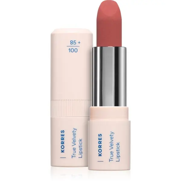 Korres Korres True Velvety Lipstick kremasta šminka s satenastim zaključkom odtenek Rosewood 3 g