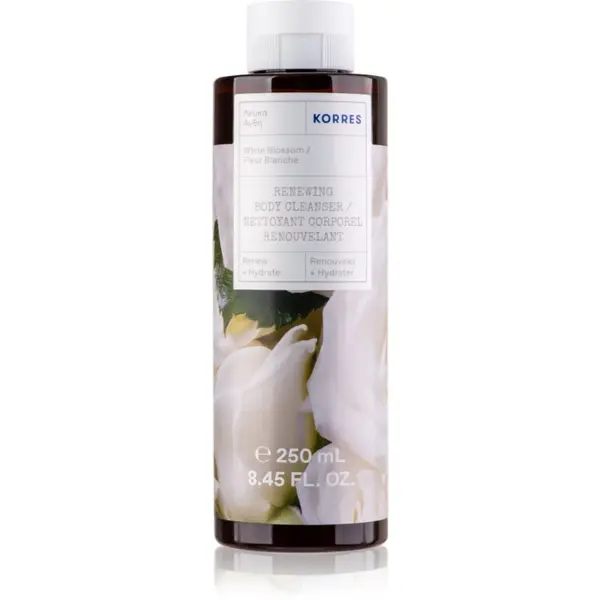 Korres Korres White Blossom opojen gel za prhanje z vonjem cvetja 250 ml