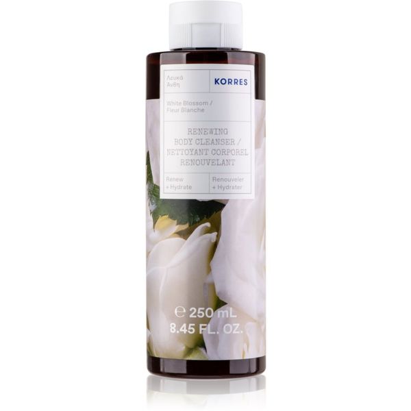 Korres Korres White Blossom opojen gel za prhanje z vonjem cvetja 250 ml