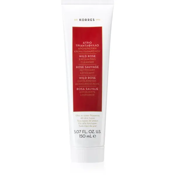 Korres Korres Wild Rose čistilna piling krema 150 ml