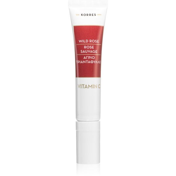 Korres Korres Wild Rose krema za osvetljevanje predela okoli oči 15 ml