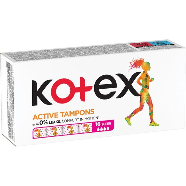 Kotex Kotex Active Super tamponi 16 kos