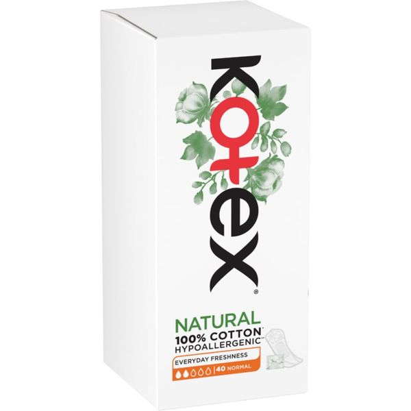 Kotex Kotex Natural Normal Everyday Freshness Liners dnevni vložki 40 kos