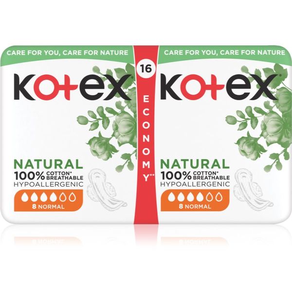 Kotex Kotex Natural Normal vložki 16 kos