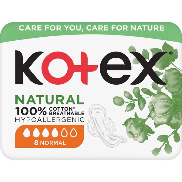 Kotex Kotex Natural Normal vložki 8 kos