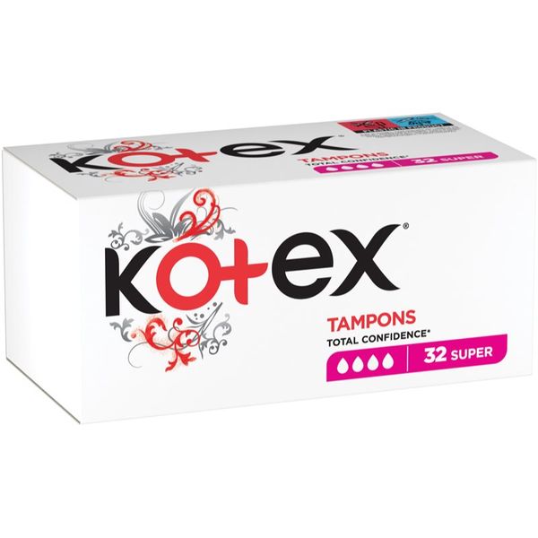 Kotex Kotex Tampons Super tamponi 32 kos