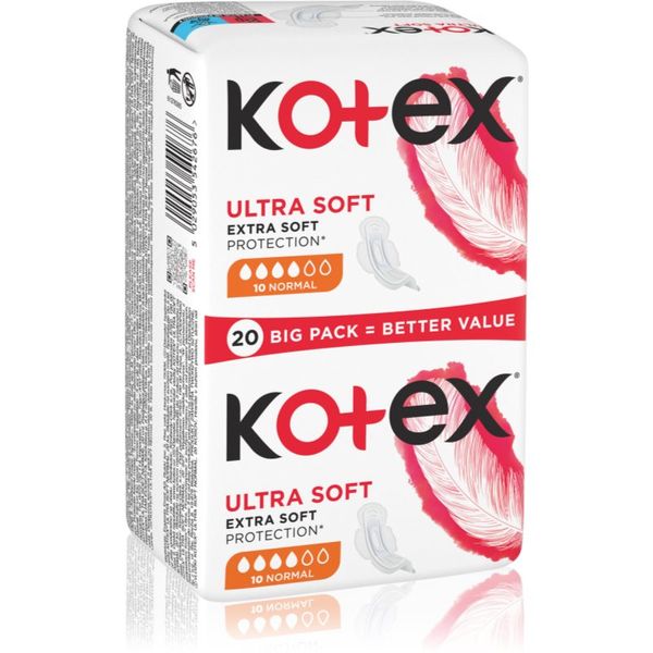 Kotex Kotex Ultra Soft Normal vložki 20 kos