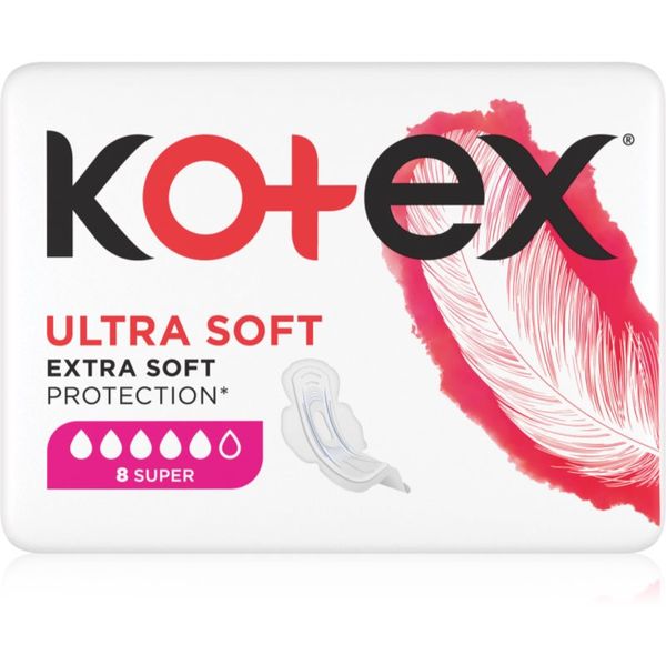 Kotex Kotex Ultra Soft Super vložki 8 kos