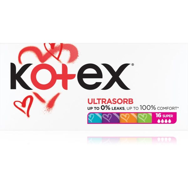 Kotex Kotex Ultra Sorb Super tamponi 16 kos