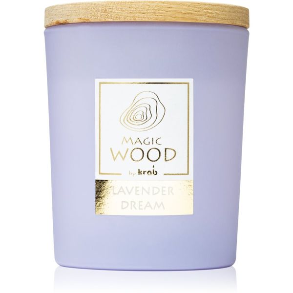 Krab Krab Magic Wood Lavender Dream dišeča sveča 300 g