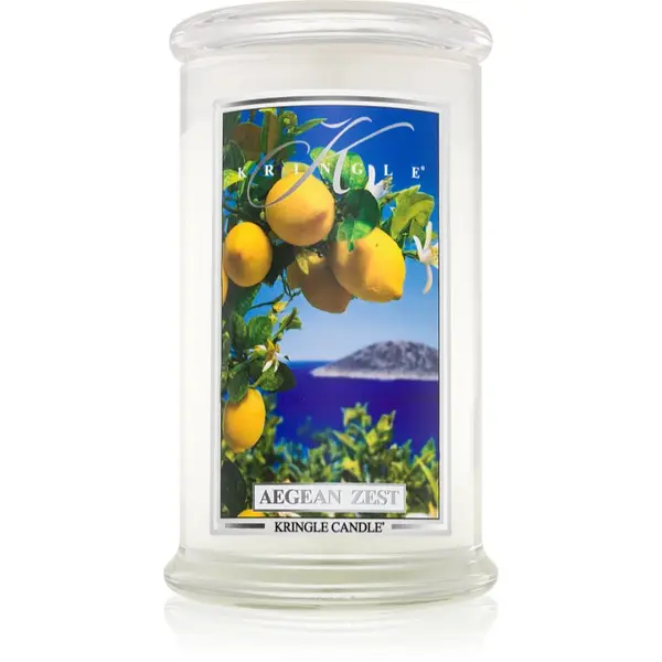 Kringle Candle Kringle Candle Aegean Zest dišeča sveča 623 g