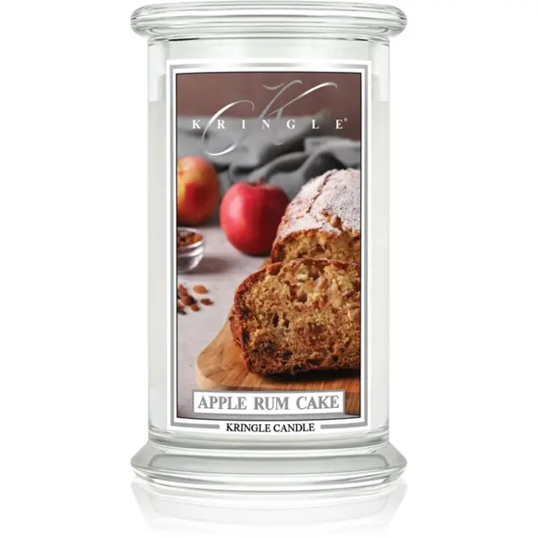 Kringle Candle Kringle Candle Apple Rum Cake dišeča sveča 623 g