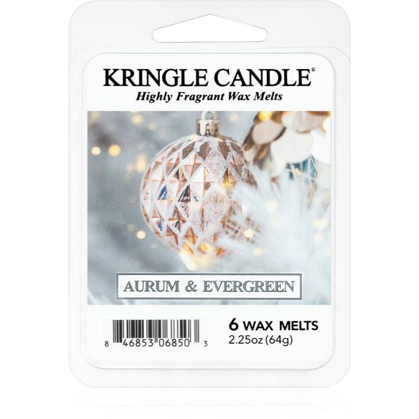 Kringle Candle Kringle Candle Aurum & Evergreen vosek za aroma lučko 64 g