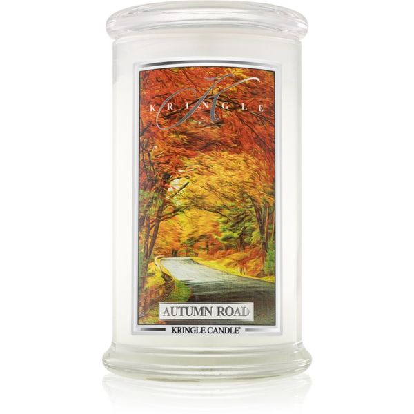 Kringle Candle Kringle Candle Autumn Road dišeča sveča 624 g