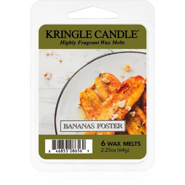 Kringle Candle Kringle Candle Bananas Foster vosek za aroma lučko 64 g