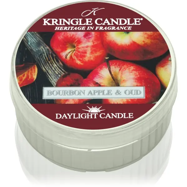 Kringle Candle Kringle Candle Bourbon Apple & Oud čajna sveča 42 g