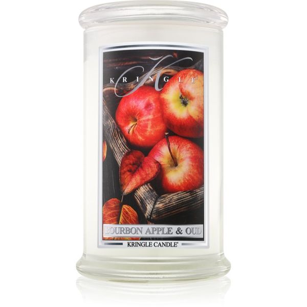 Kringle Candle Kringle Candle Bourbon Apple & Oud dišeča sveča 624 g