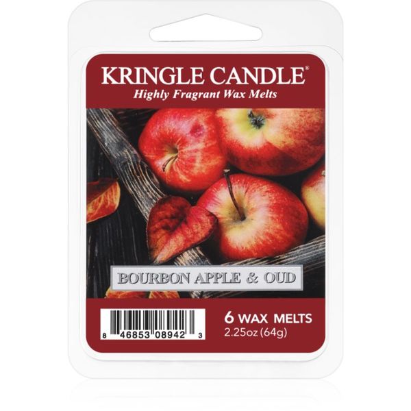 Kringle Candle Kringle Candle Bourbon Apple & Oud vosek za aroma lučko 64 g