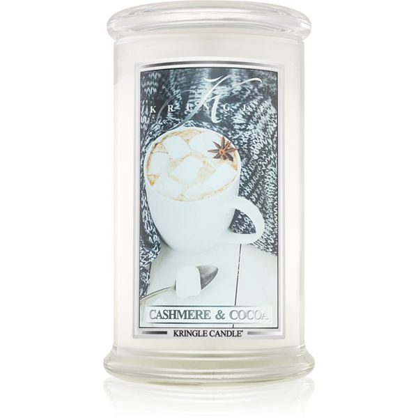 Kringle Candle Kringle Candle Cashmere & Cocoa dišeča sveča 624 g