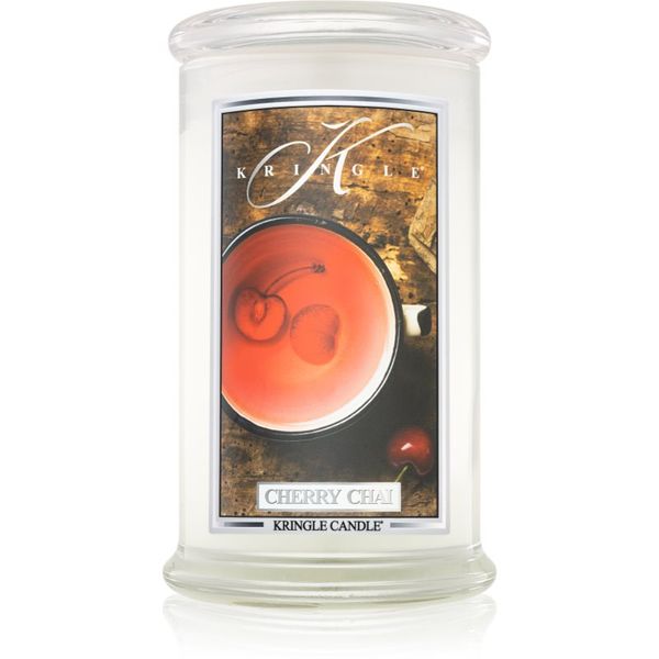 Kringle Candle Kringle Candle Cherry Chai dišeča sveča 624 g