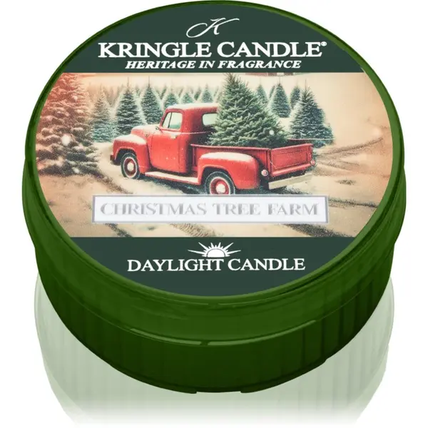 Kringle Candle Kringle Candle Christmas Tree Farm Daylight Candle čajna sveča 42 g