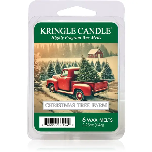 Kringle Candle Kringle Candle Christmas Tree Farm vosek za aroma lučko 64 g